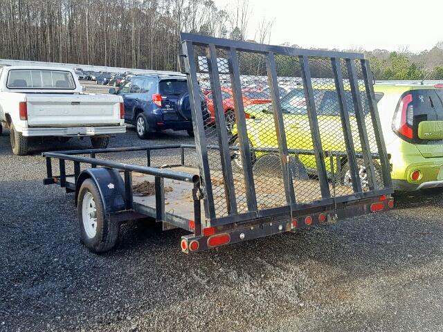 16VAX1211F3016151 - 2016 UTILITY TRAILER Boz foto 3