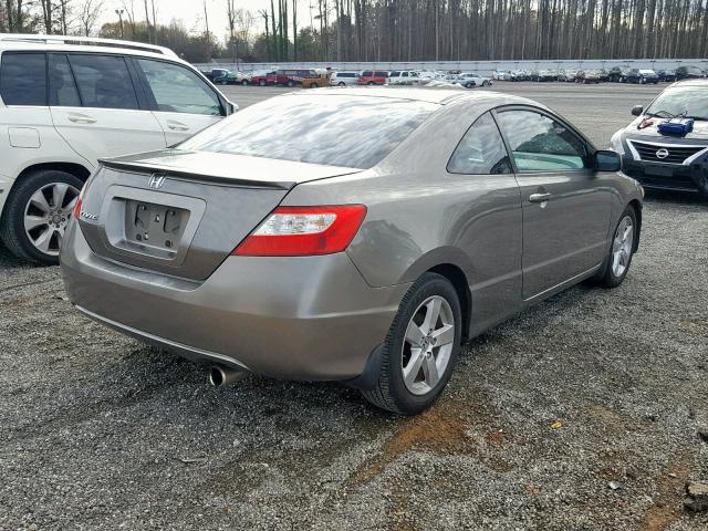 2HGFG12908H518769 - 2008 HONDA CIVIC EXL GRAY photo 4