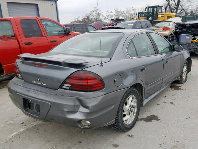 1G2NE52E65M101612 - 2005 PONTIAC GRAND AM S GRAY photo 4