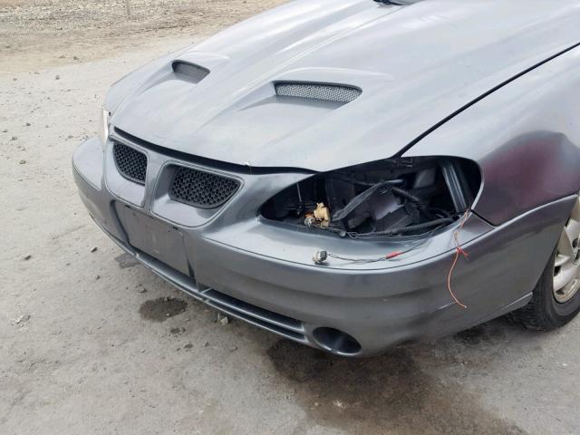 1G2NE52E65M101612 - 2005 PONTIAC GRAND AM S GRAY photo 9