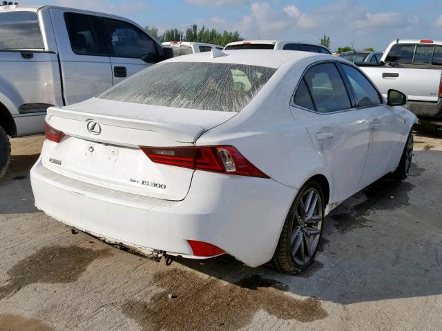 JTHCM1D22G5003335 - 2016 LEXUS IS 300 WHITE photo 4