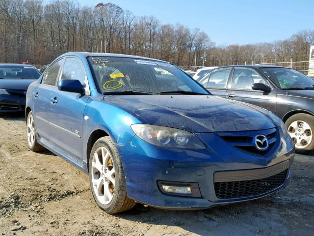 JM1BK323471624075 - 2007 MAZDA 3 S BLUE photo 1