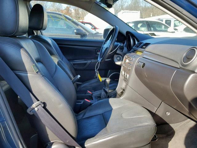 JM1BK323471624075 - 2007 MAZDA 3 S BLUE photo 5