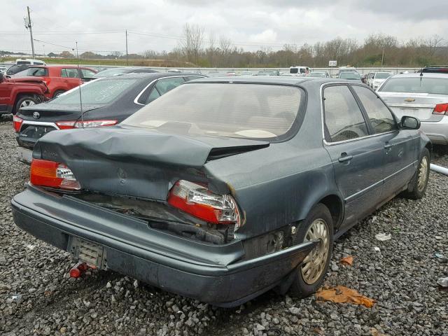 JH4KA7662PC028142 - 1993 ACURA LEGEND L GREEN photo 4