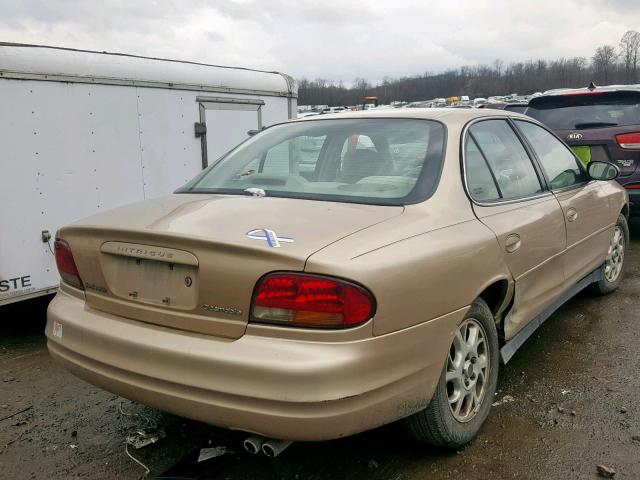 1G3WH52H52F136241 - 2002 OLDSMOBILE INTRIGUE G GOLD photo 4