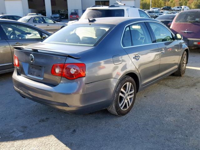 3VWST71K96M799384 - 2006 VOLKSWAGEN JETTA TDI GRAY photo 4