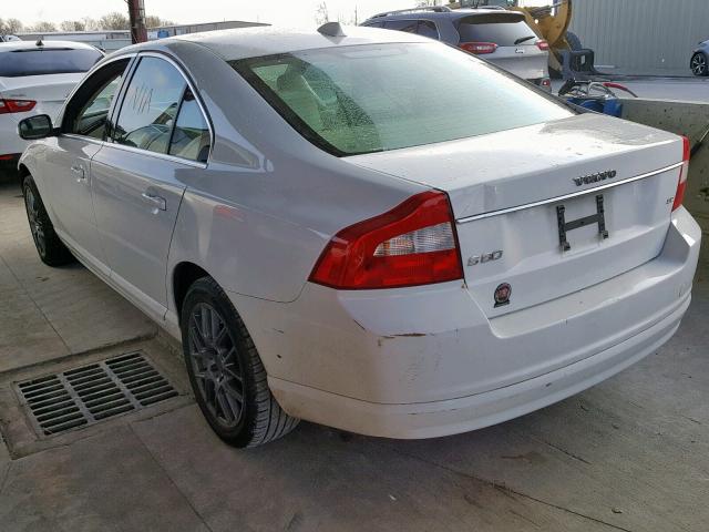 YV1AS982271020063 - 2007 VOLVO S80 3.2 WHITE photo 3