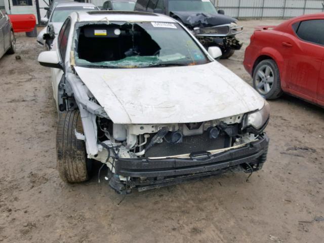 JH4CU2F88CC015633 - 2012 ACURA TSX SE WHITE photo 9