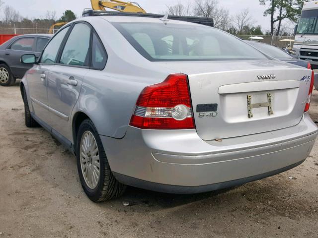 YV1MS382242009743 - 2004 VOLVO S40 2.4I SILVER photo 3