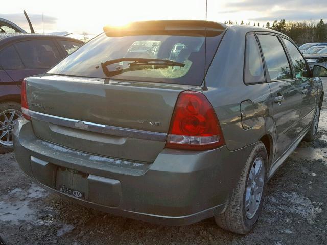 1G1ZU64845F150933 - 2005 CHEVROLET MALIBU MAX მწვანე ფოტო 4