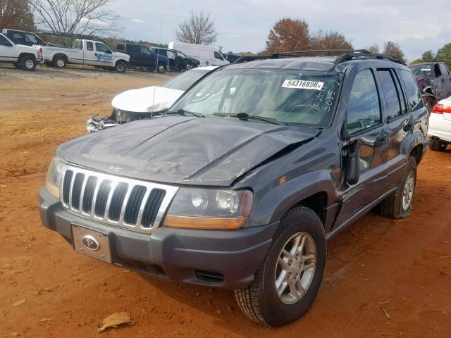 1J4GX48S13C595025 - 2003 JEEP GRAND CHER GRAY photo 2