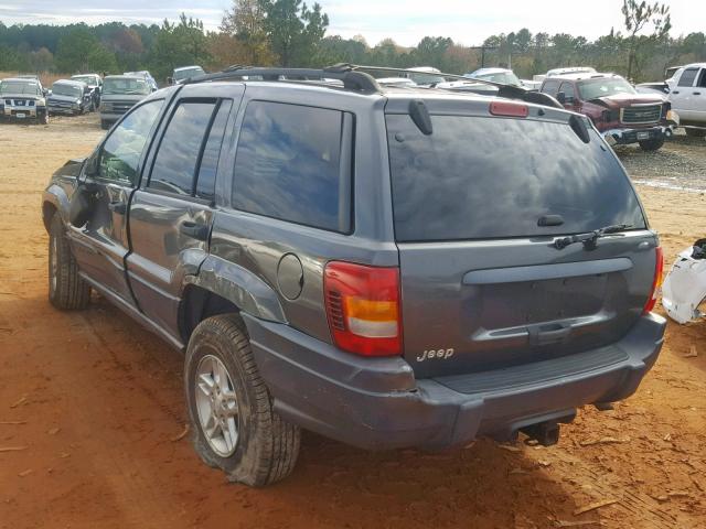 1J4GX48S13C595025 - 2003 JEEP GRAND CHER GRAY photo 3