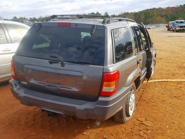 1J4GX48S13C595025 - 2003 JEEP GRAND CHER GRAY photo 4