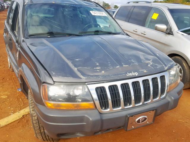 1J4GX48S13C595025 - 2003 JEEP GRAND CHER GRAY photo 9