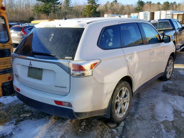 JA4AZ3A36EZ014020 - 2014 MITSUBISHI OUTLANDER WHITE photo 4