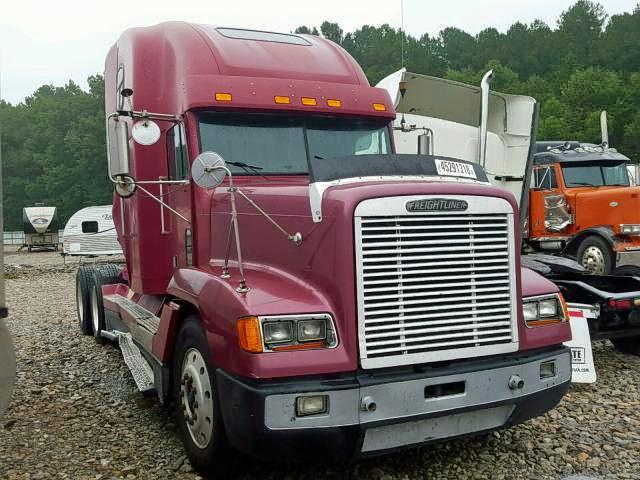 1FUYDXYB6TH578057 - 1996 FREIGHTLINER CONVENTION BURGUNDY photo 1