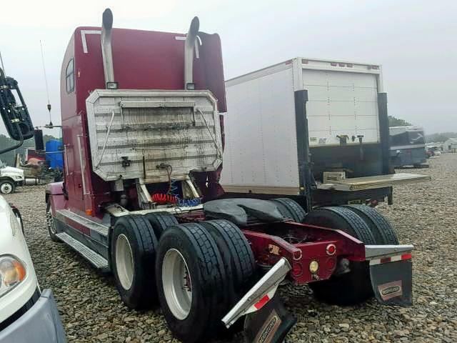 1FUYDXYB6TH578057 - 1996 FREIGHTLINER CONVENTION BURGUNDY photo 3