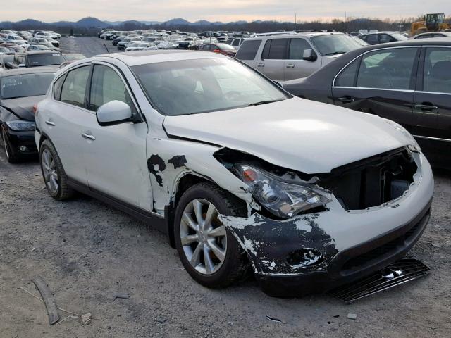 JN1AJ0HP0CM400160 - 2012 INFINITI EX35 BASE WHITE photo 1