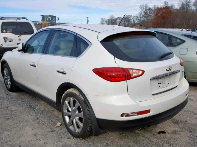 JN1AJ0HP0CM400160 - 2012 INFINITI EX35 BASE WHITE photo 3
