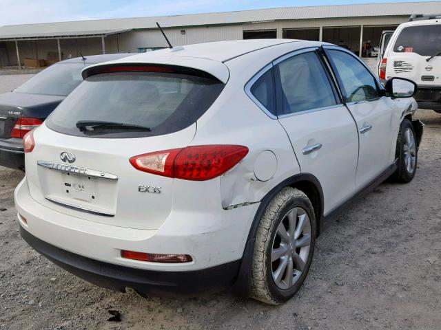 JN1AJ0HP0CM400160 - 2012 INFINITI EX35 BASE WHITE photo 4