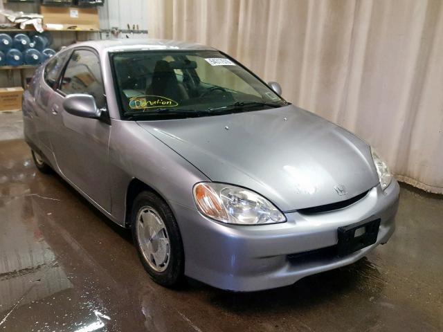 JHMZE13531T001292 - 2001 HONDA INSIGHT GRAY photo 1