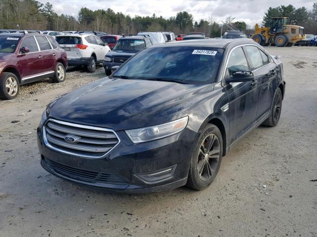 1FAHP2H81EG157240 - 2014 FORD TAURUS SEL BLACK photo 2