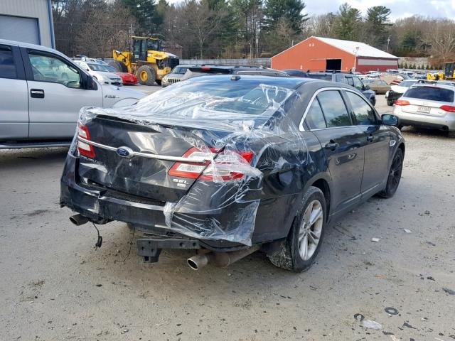 1FAHP2H81EG157240 - 2014 FORD TAURUS SEL BLACK photo 4