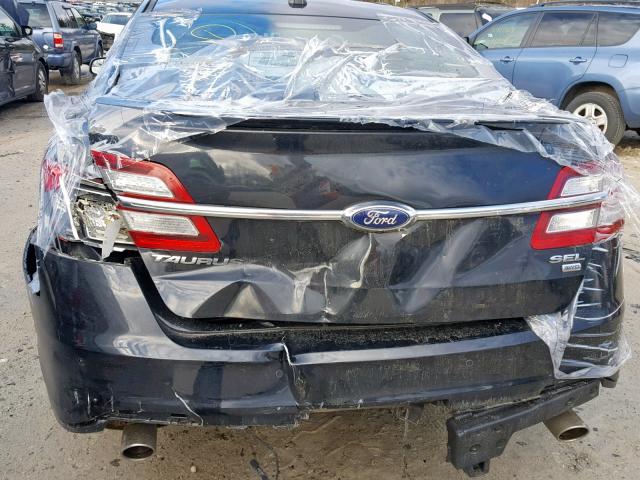 1FAHP2H81EG157240 - 2014 FORD TAURUS SEL BLACK photo 9