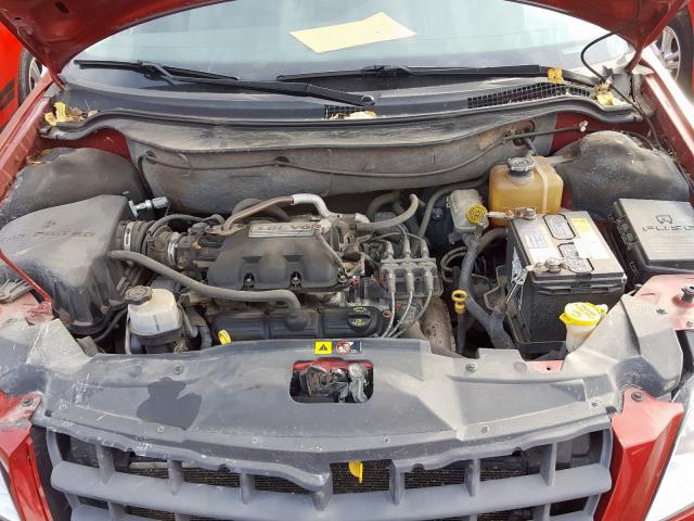 2A8GM48L27R129052 - 2007 CHRYSLER PACIFICA RED photo 7