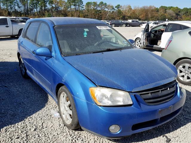 KNAFE162665255478 - 2006 KIA SPECTRA5 BLUE photo 1