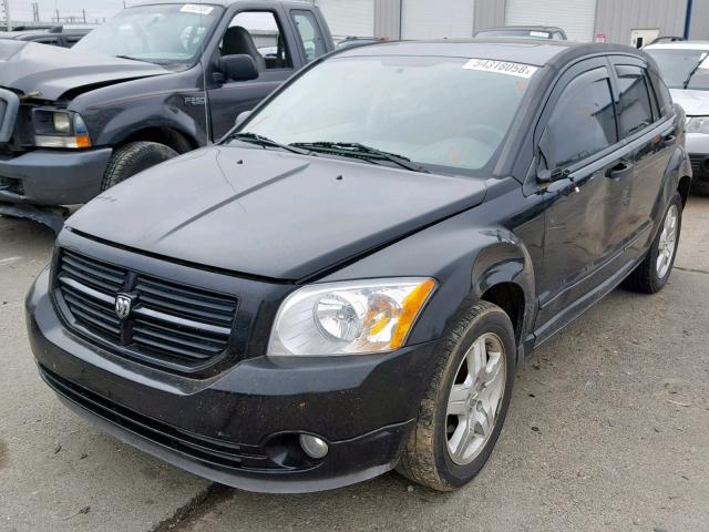 1B3HB48B37D590483 - 2007 DODGE CALIBER SX BLACK photo 2