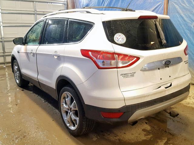 1FMCU9JX8EUB94404 - 2014 FORD ESCAPE TIT WHITE photo 3