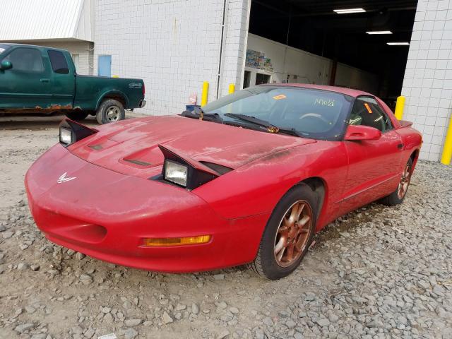 2G2FS22SXS2217673 - 1995 PONTIAC FIREBIRD RED photo 2