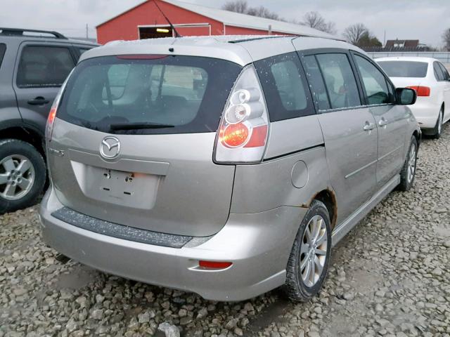 JM1CR193670132227 - 2007 MAZDA 5 SILVER photo 4