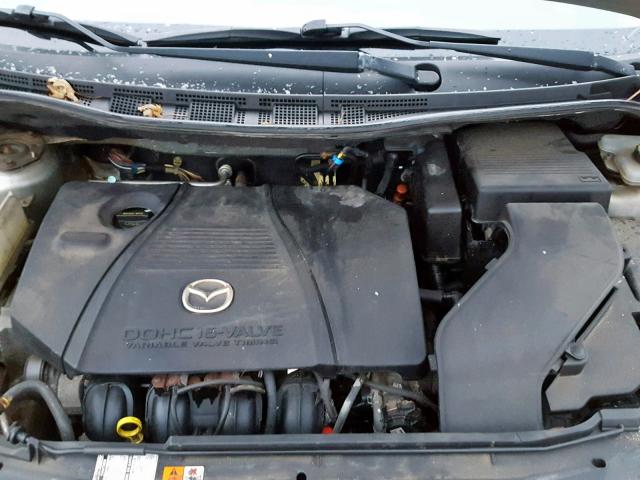 JM1CR193670132227 - 2007 MAZDA 5 SILVER photo 7