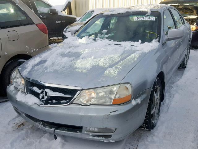 19UUA56663A800003 - 2003 ACURA 3.2TL SILVER photo 2