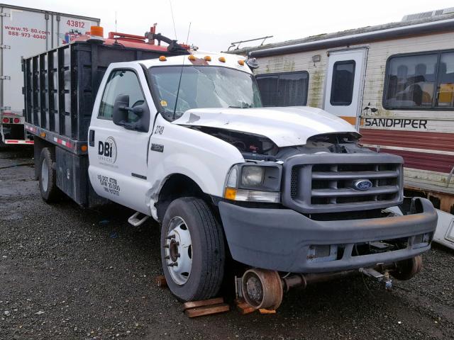 1FDAF56FX3EB13727 - 2003 FORD F550 SUPER WHITE photo 1