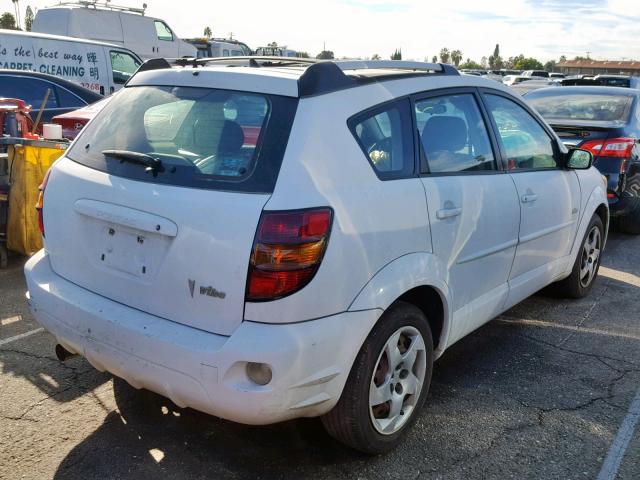 5Y2SL62863Z478932 - 2003 PONTIAC VIBE WHITE photo 4