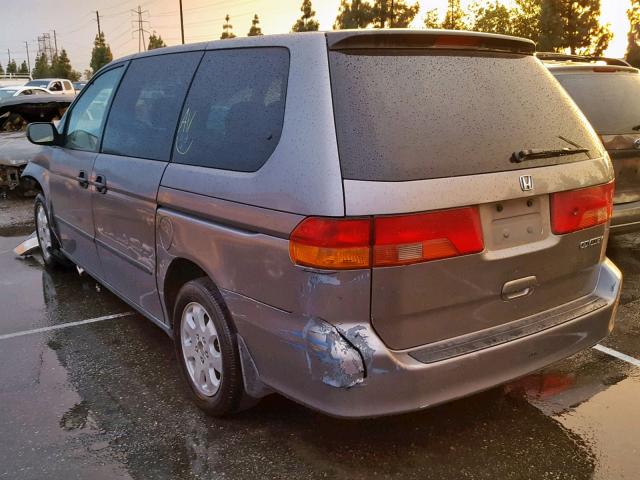 2HKRL1856XH528823 - 1999 HONDA ODYSSEY LX GRAY photo 3