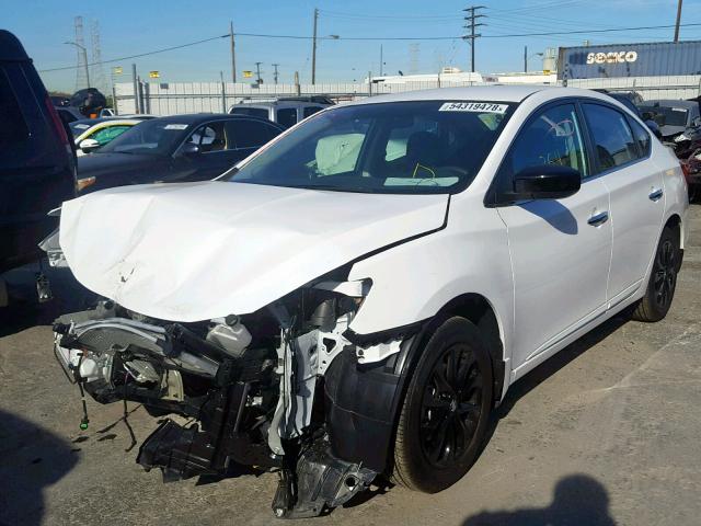 5TBJN32123S397377 - 2018 NISSAN SENTRA S WHITE photo 2