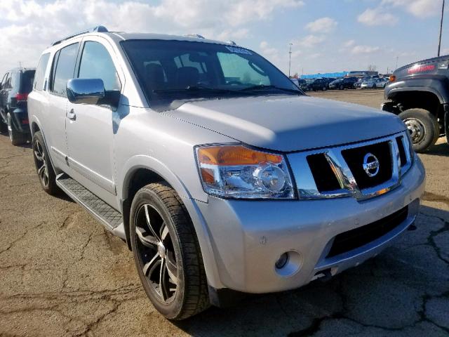 5N1BA0ND0CN605351 - 2012 NISSAN ARMADA SV SILVER photo 1