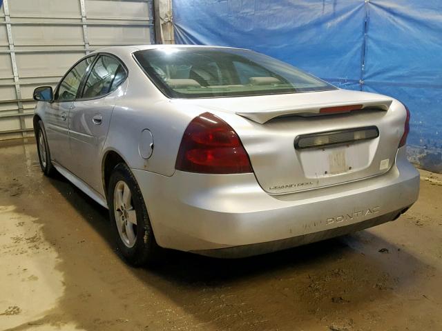 2G2WP522551233194 - 2005 PONTIAC GRAND PRIX WHITE photo 3