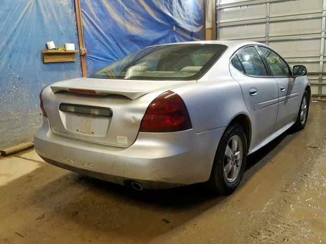 2G2WP522551233194 - 2005 PONTIAC GRAND PRIX WHITE photo 4