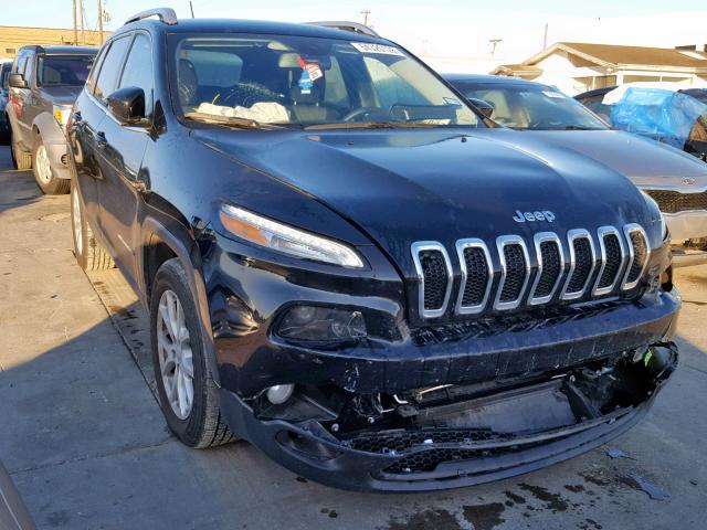 1C4PJLCX9JD551804 - 2018 JEEP CHEROKEE L BLACK photo 1