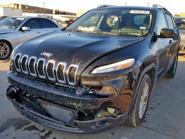 1C4PJLCX9JD551804 - 2018 JEEP CHEROKEE L BLACK photo 2