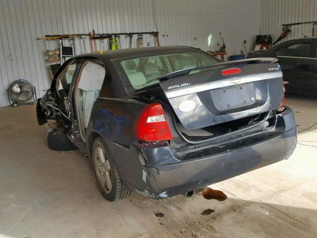1G1ZU538X6F216110 - 2006 CHEVROLET MALIBU LTZ შავი ფოტო 3