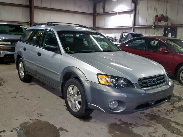 4S4BP61C257348196 - 2005 SUBARU LEGACY OUT SILVER photo 1