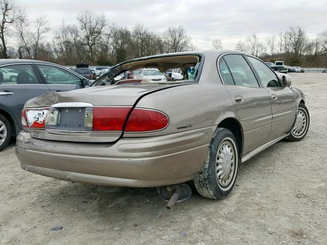 1G4HP54K61U196832 - 2001 BUICK LESABRE CU BROWN photo 4