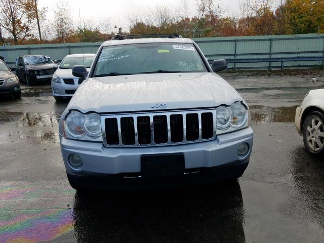 1J8HR58296C181451 - 2006 JEEP GRAND CHER SILVER photo 9