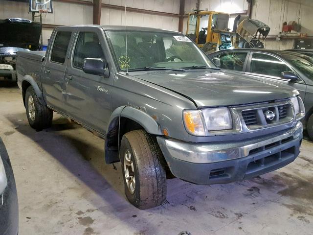 1N6ED27Y7YC309053 - 2000 NISSAN FRONTIER C GRAY photo 1